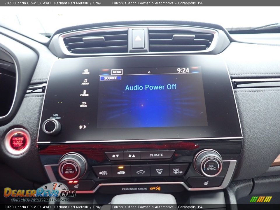2020 Honda CR-V EX AWD Radiant Red Metallic / Gray Photo #14