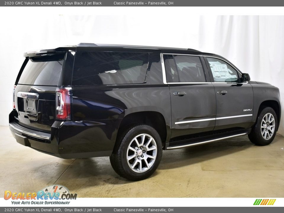 Onyx Black 2020 GMC Yukon XL Denali 4WD Photo #8