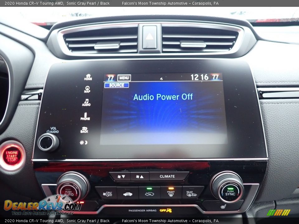 2020 Honda CR-V Touring AWD Sonic Gray Pearl / Black Photo #14
