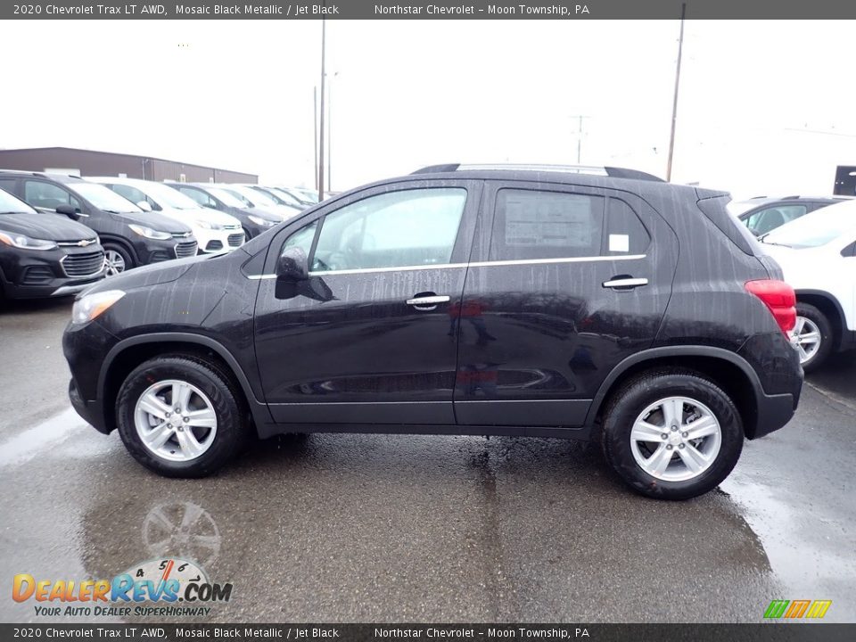 2020 Chevrolet Trax LT AWD Mosaic Black Metallic / Jet Black Photo #2