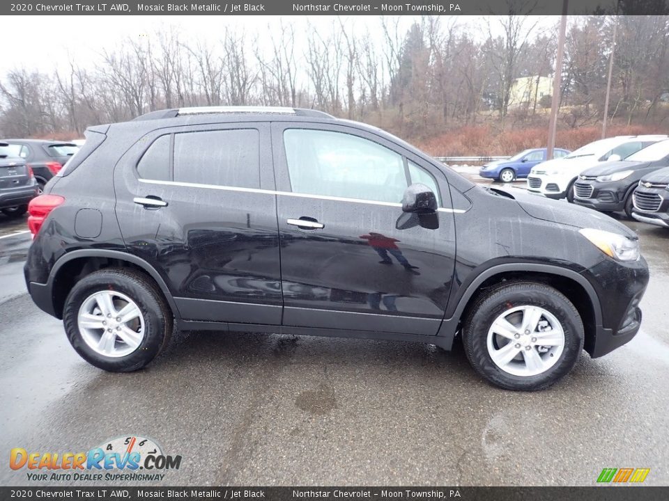 2020 Chevrolet Trax LT AWD Mosaic Black Metallic / Jet Black Photo #6