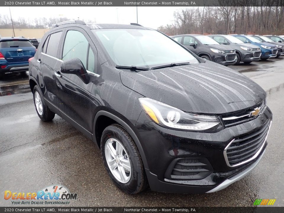 2020 Chevrolet Trax LT AWD Mosaic Black Metallic / Jet Black Photo #7