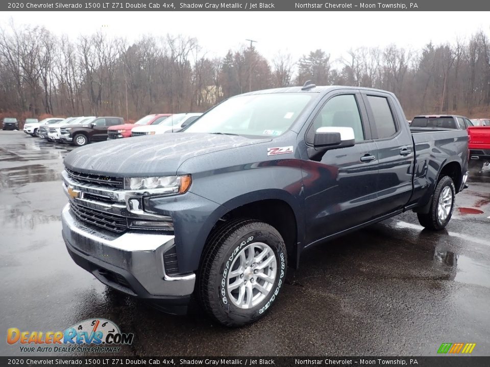 2020 Chevrolet Silverado 1500 LT Z71 Double Cab 4x4 Shadow Gray Metallic / Jet Black Photo #1