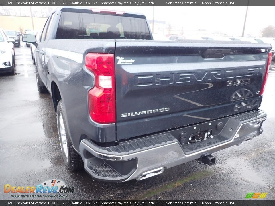 2020 Chevrolet Silverado 1500 LT Z71 Double Cab 4x4 Shadow Gray Metallic / Jet Black Photo #3