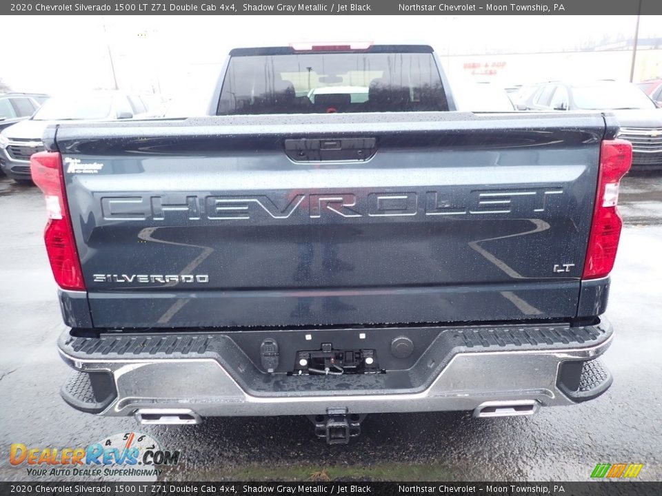 2020 Chevrolet Silverado 1500 LT Z71 Double Cab 4x4 Shadow Gray Metallic / Jet Black Photo #4