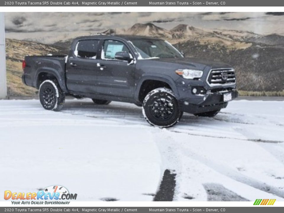 2020 Toyota Tacoma SR5 Double Cab 4x4 Magnetic Gray Metallic / Cement Photo #1