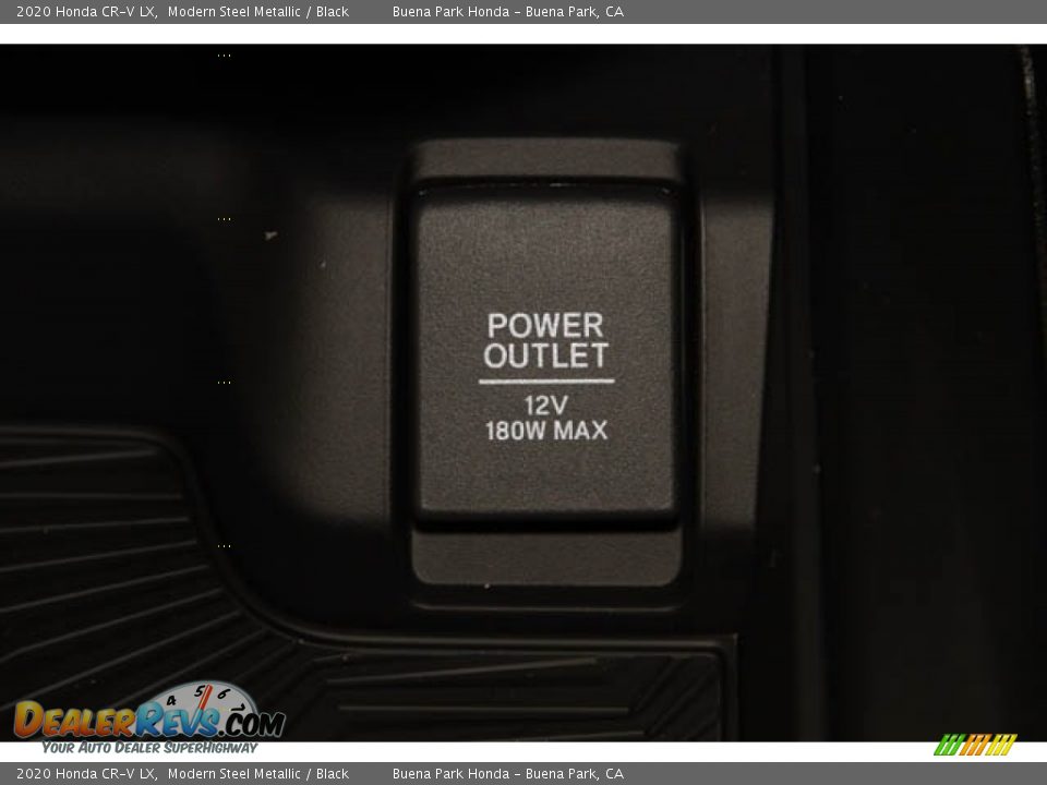 2020 Honda CR-V LX Modern Steel Metallic / Black Photo #13