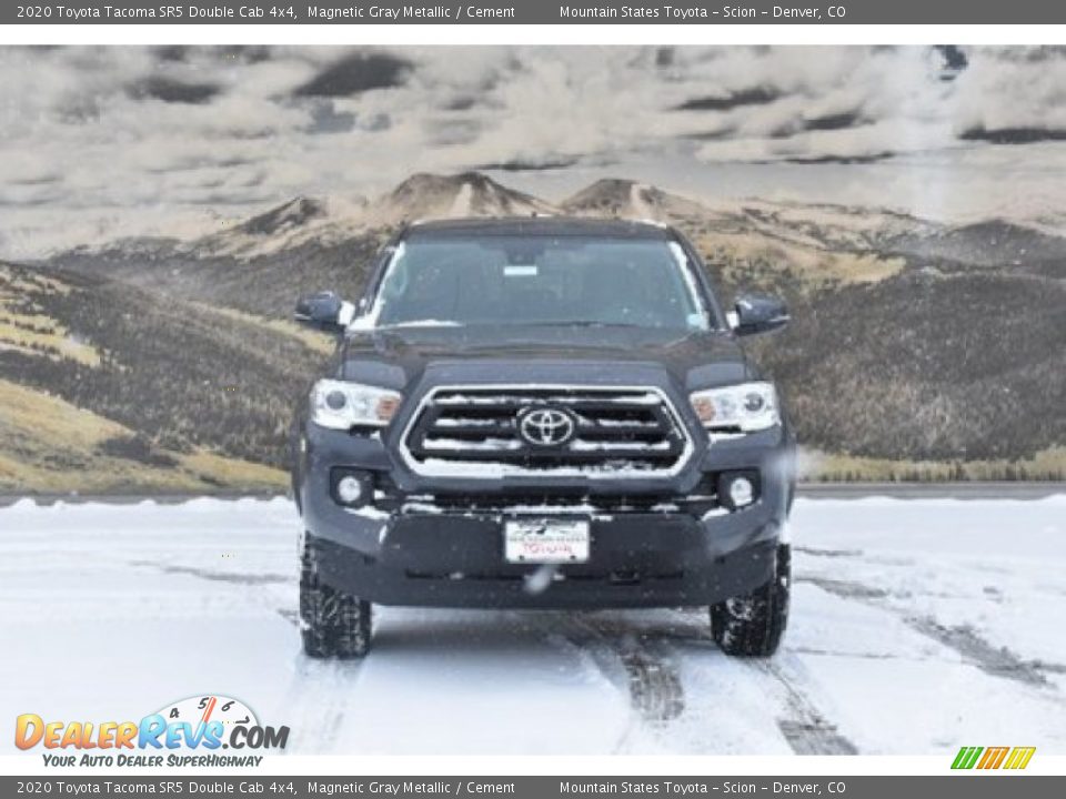 2020 Toyota Tacoma SR5 Double Cab 4x4 Magnetic Gray Metallic / Cement Photo #2