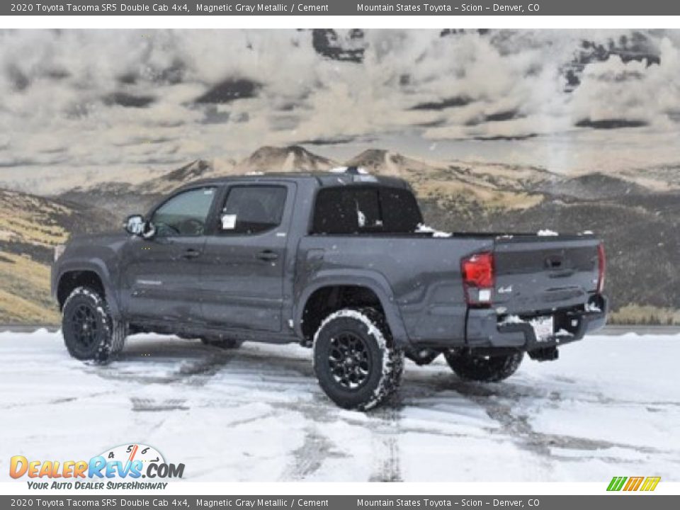 2020 Toyota Tacoma SR5 Double Cab 4x4 Magnetic Gray Metallic / Cement Photo #3
