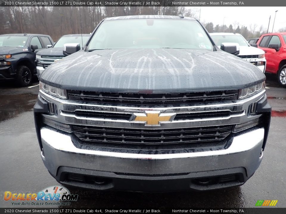 2020 Chevrolet Silverado 1500 LT Z71 Double Cab 4x4 Shadow Gray Metallic / Jet Black Photo #8