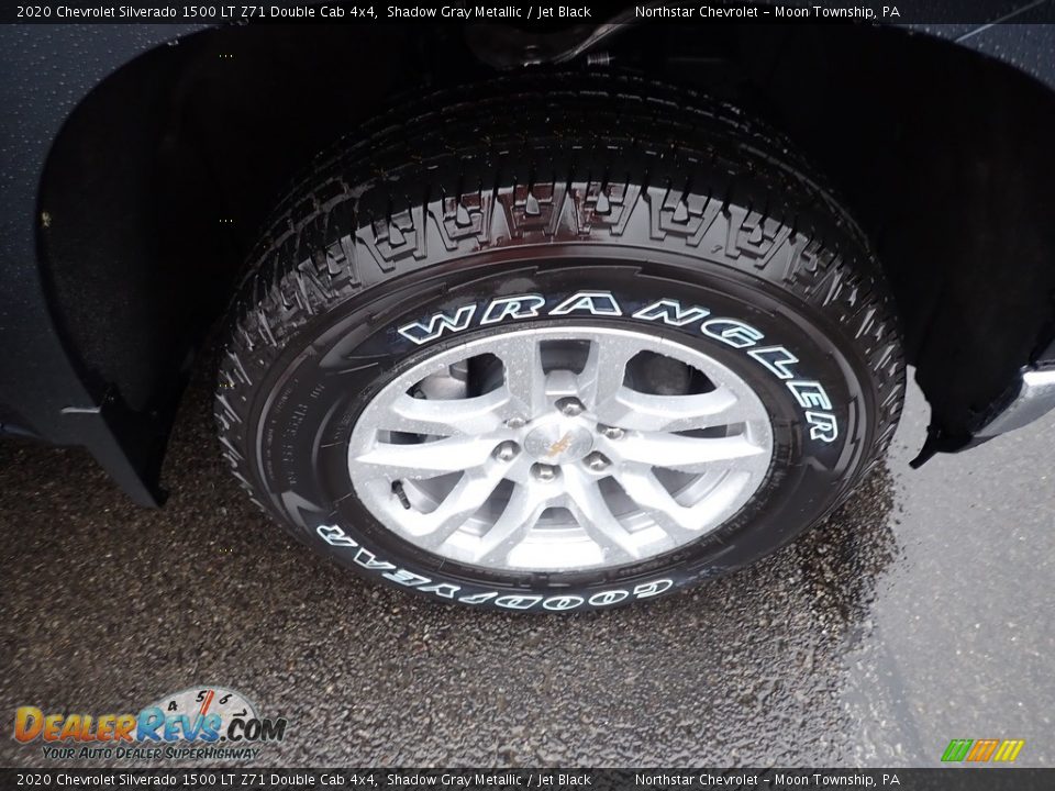 2020 Chevrolet Silverado 1500 LT Z71 Double Cab 4x4 Shadow Gray Metallic / Jet Black Photo #9
