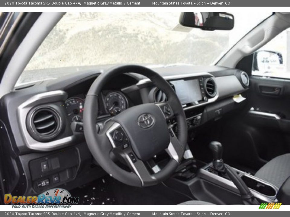 2020 Toyota Tacoma SR5 Double Cab 4x4 Magnetic Gray Metallic / Cement Photo #5