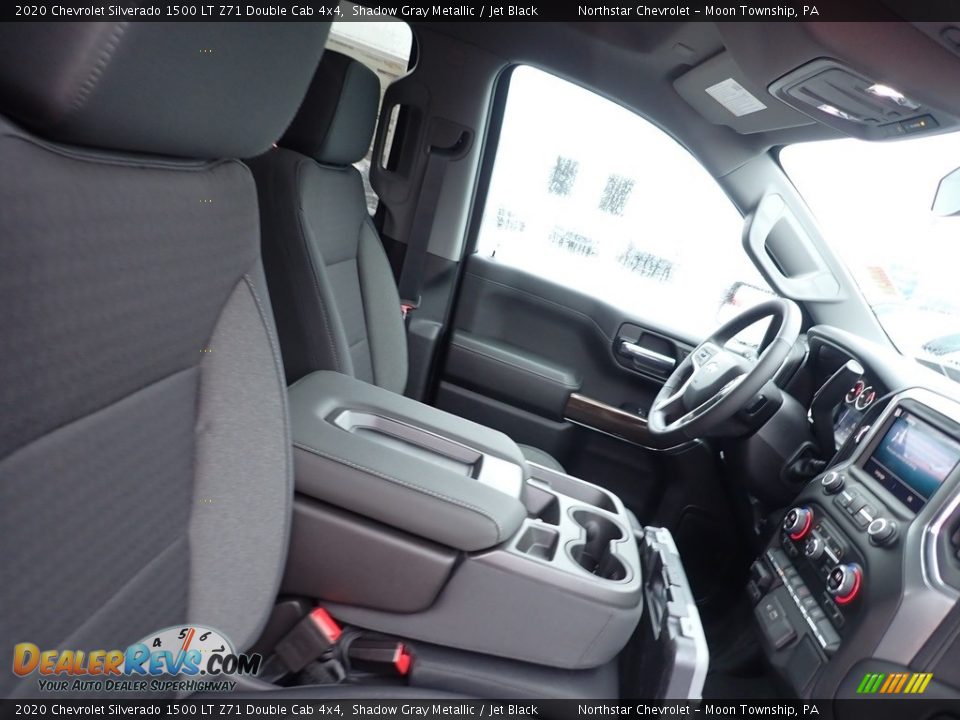 2020 Chevrolet Silverado 1500 LT Z71 Double Cab 4x4 Shadow Gray Metallic / Jet Black Photo #10