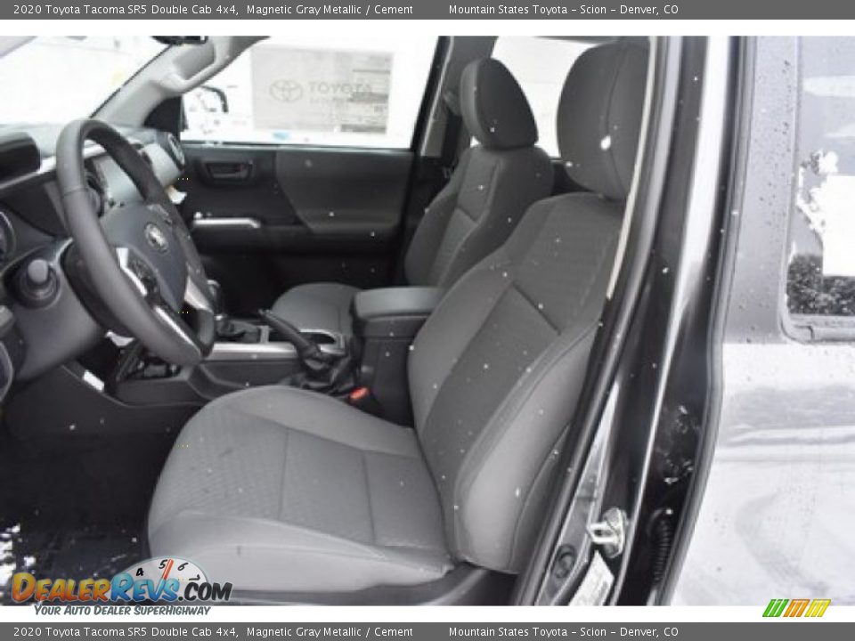 2020 Toyota Tacoma SR5 Double Cab 4x4 Magnetic Gray Metallic / Cement Photo #6