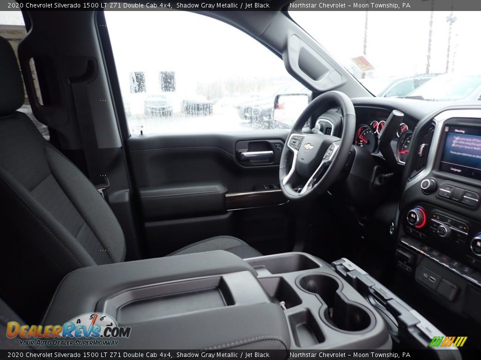 2020 Chevrolet Silverado 1500 LT Z71 Double Cab 4x4 Shadow Gray Metallic / Jet Black Photo #11