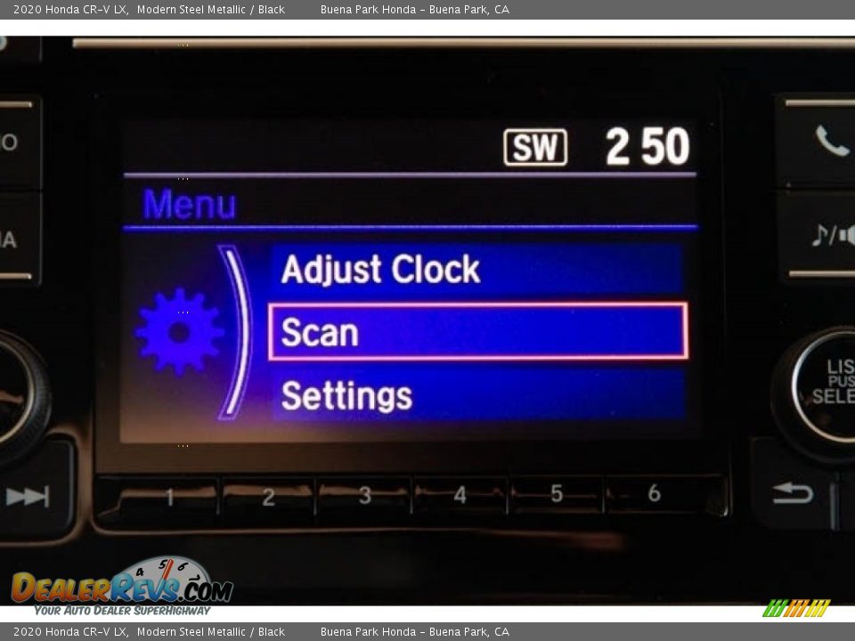 2020 Honda CR-V LX Modern Steel Metallic / Black Photo #21