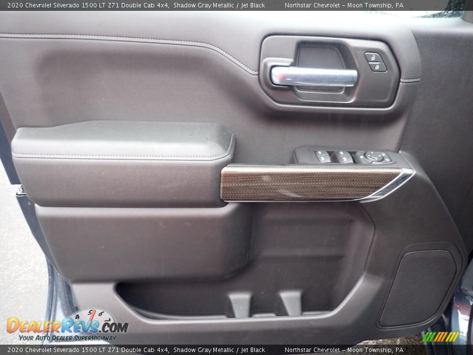 2020 Chevrolet Silverado 1500 LT Z71 Double Cab 4x4 Shadow Gray Metallic / Jet Black Photo #15