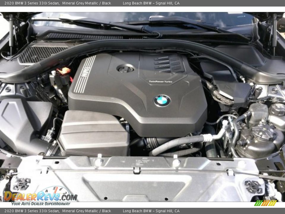 2020 BMW 3 Series 330i Sedan Mineral Grey Metallic / Black Photo #8