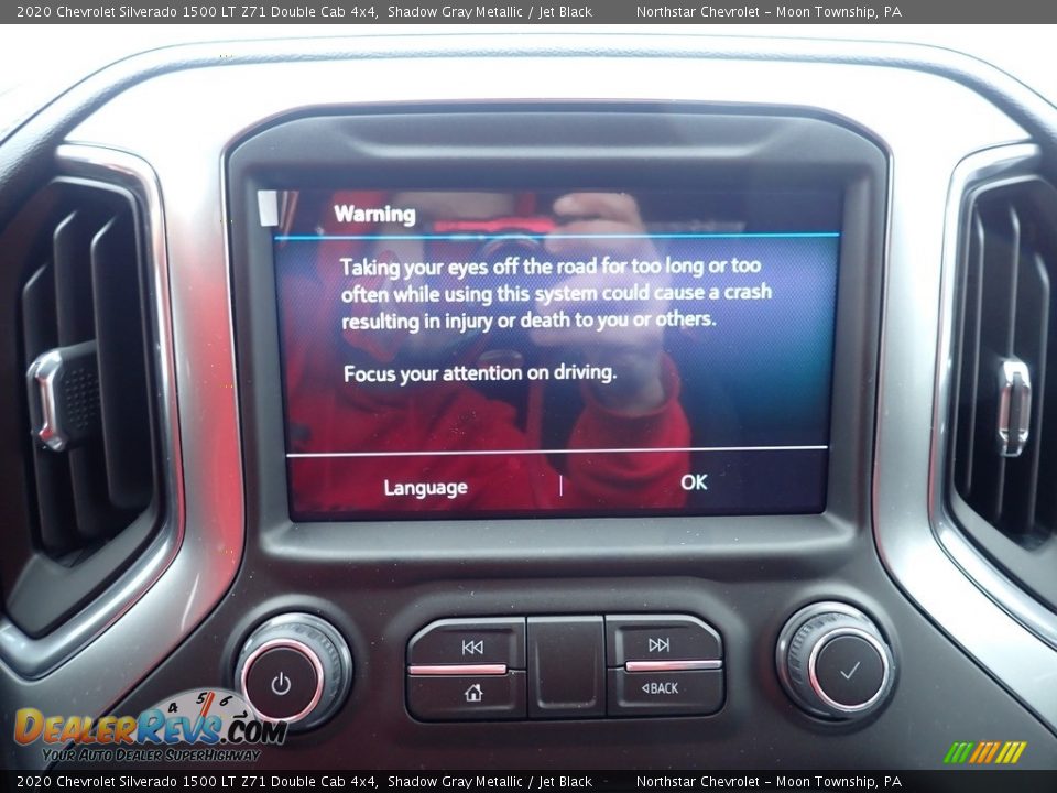 2020 Chevrolet Silverado 1500 LT Z71 Double Cab 4x4 Shadow Gray Metallic / Jet Black Photo #17
