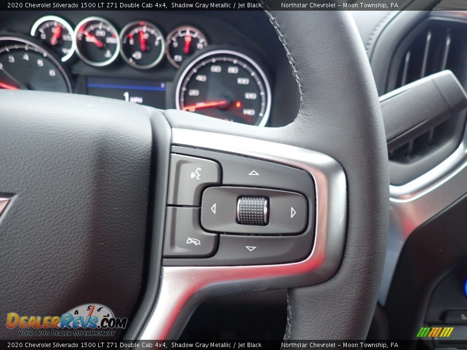 2020 Chevrolet Silverado 1500 LT Z71 Double Cab 4x4 Shadow Gray Metallic / Jet Black Photo #19