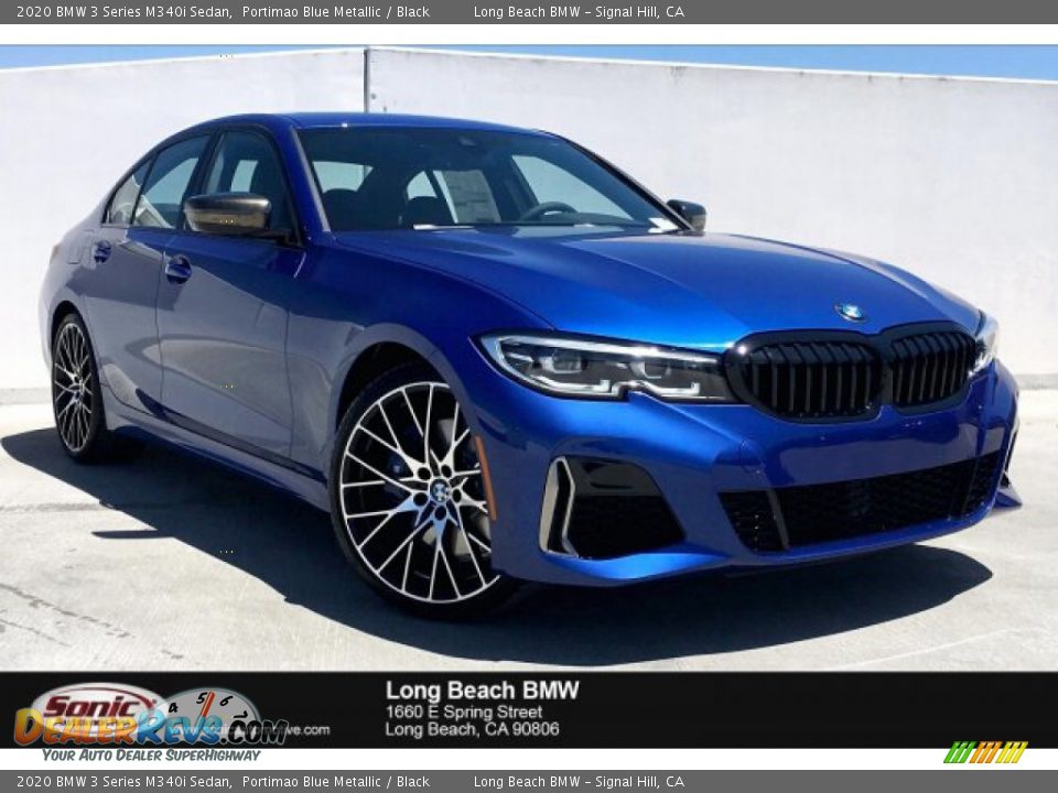 2020 BMW 3 Series M340i Sedan Portimao Blue Metallic / Black Photo #1