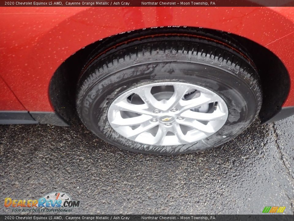 2020 Chevrolet Equinox LS AWD Cayenne Orange Metallic / Ash Gray Photo #8