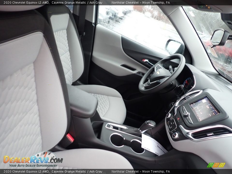 2020 Chevrolet Equinox LS AWD Cayenne Orange Metallic / Ash Gray Photo #9