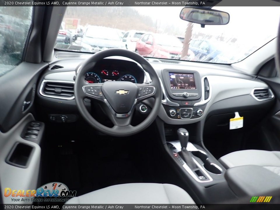 2020 Chevrolet Equinox LS AWD Cayenne Orange Metallic / Ash Gray Photo #12