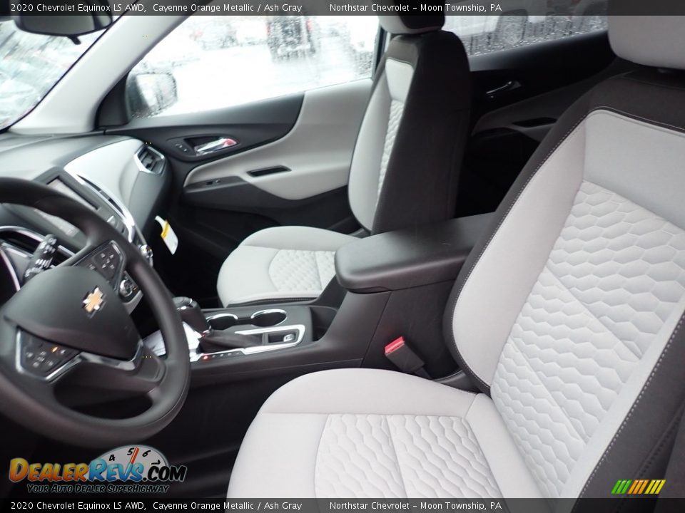 2020 Chevrolet Equinox LS AWD Cayenne Orange Metallic / Ash Gray Photo #14