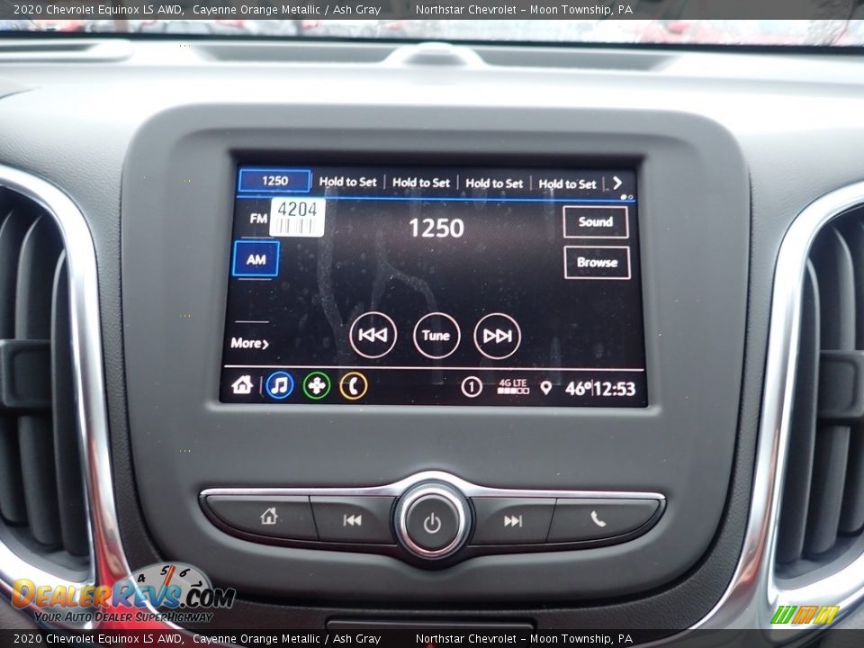 2020 Chevrolet Equinox LS AWD Cayenne Orange Metallic / Ash Gray Photo #16