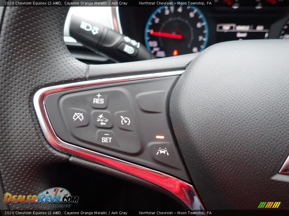 2020 Chevrolet Equinox LS AWD Cayenne Orange Metallic / Ash Gray Photo #19