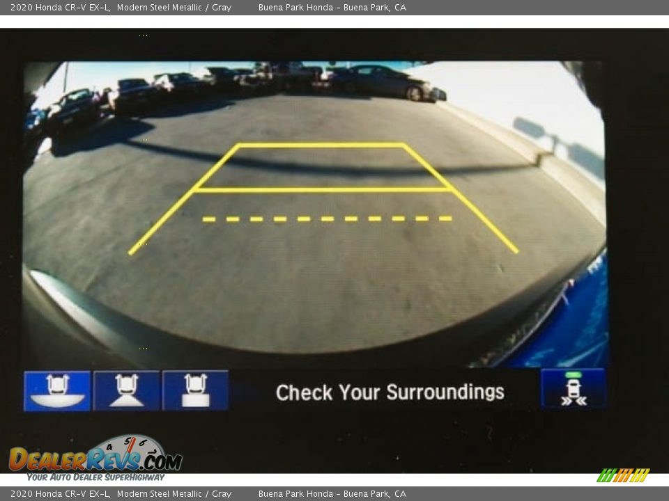 2020 Honda CR-V EX-L Modern Steel Metallic / Gray Photo #5