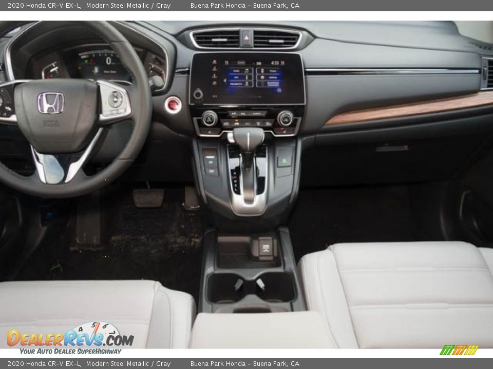2020 Honda CR-V EX-L Modern Steel Metallic / Gray Photo #8