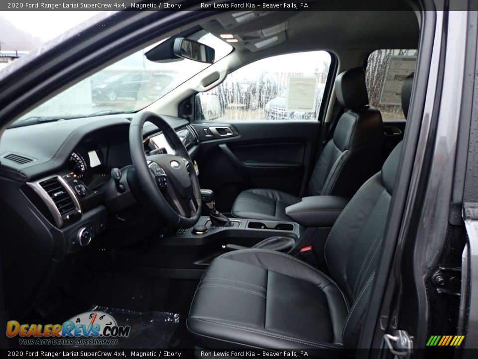 2020 Ford Ranger Lariat SuperCrew 4x4 Magnetic / Ebony Photo #11