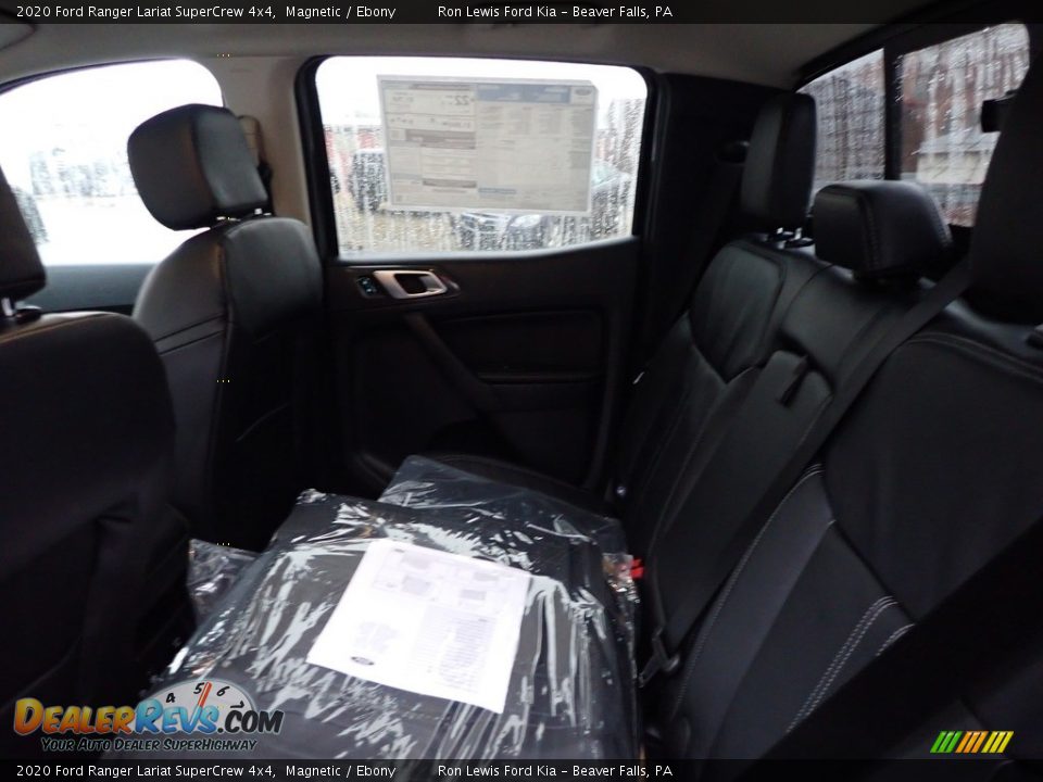 2020 Ford Ranger Lariat SuperCrew 4x4 Magnetic / Ebony Photo #12