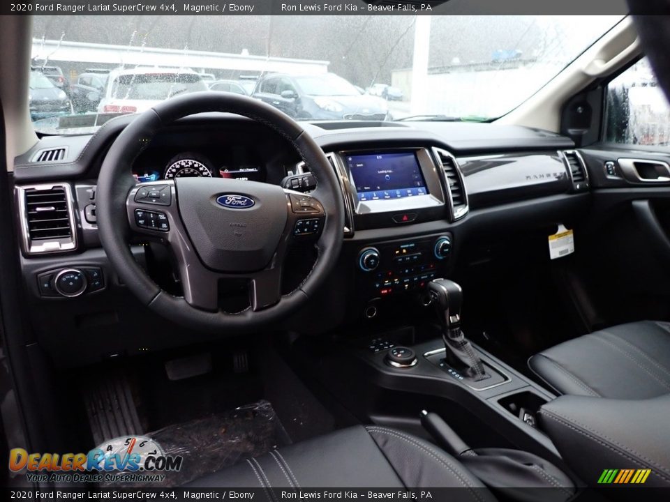 2020 Ford Ranger Lariat SuperCrew 4x4 Magnetic / Ebony Photo #13