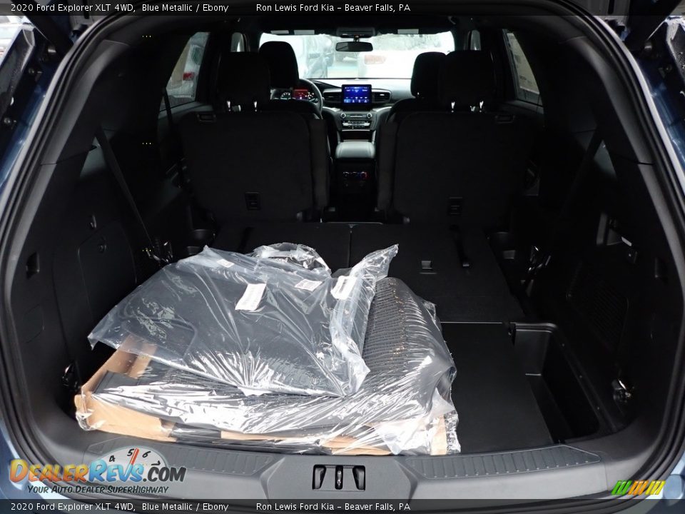 2020 Ford Explorer XLT 4WD Blue Metallic / Ebony Photo #4