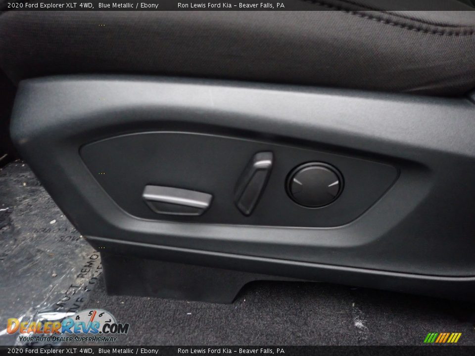 2020 Ford Explorer XLT 4WD Blue Metallic / Ebony Photo #13