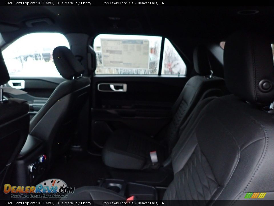 2020 Ford Explorer XLT 4WD Blue Metallic / Ebony Photo #15