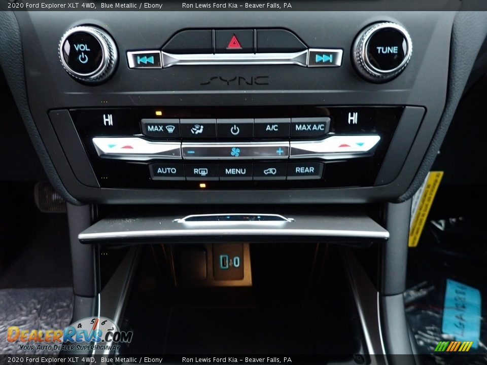 2020 Ford Explorer XLT 4WD Blue Metallic / Ebony Photo #20