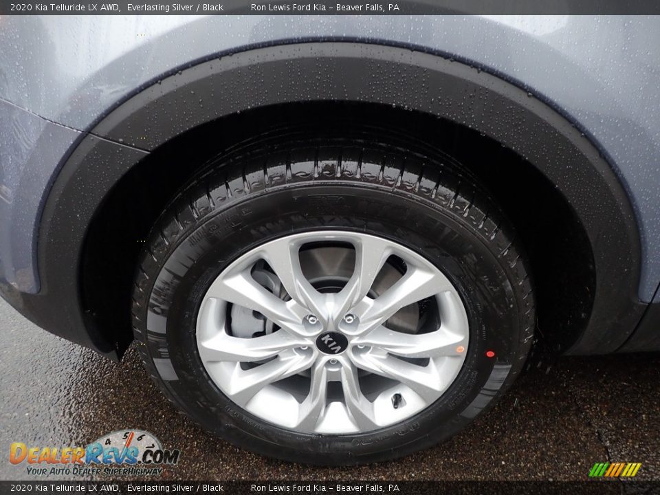 2020 Kia Telluride LX AWD Everlasting Silver / Black Photo #10