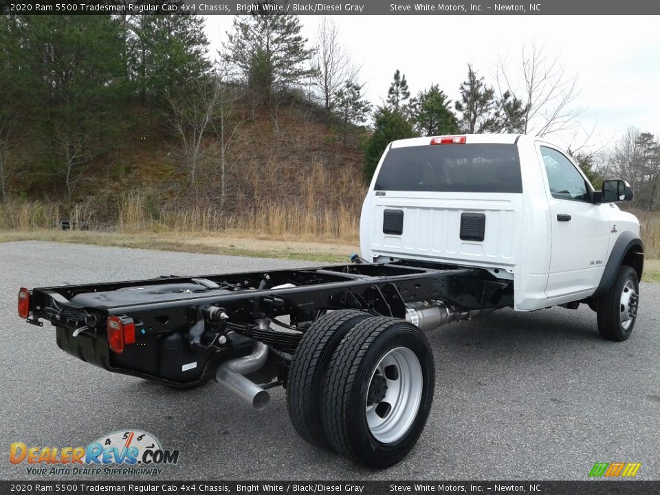 Undercarriage of 2020 Ram 5500 Tradesman Regular Cab 4x4 Chassis Photo #6