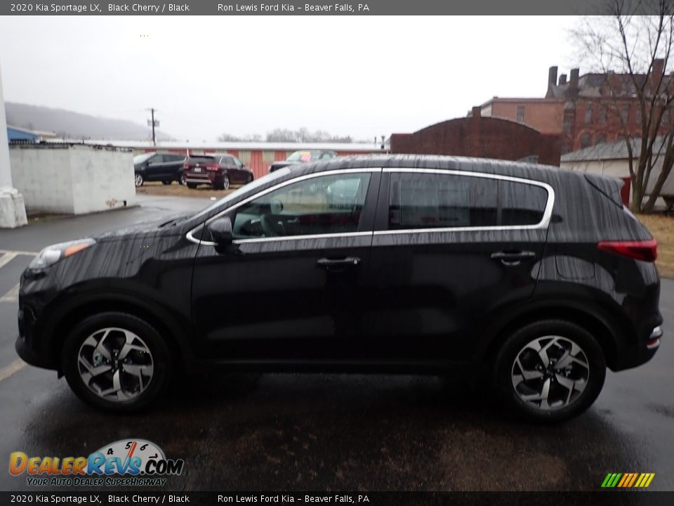 2020 Kia Sportage LX Black Cherry / Black Photo #6
