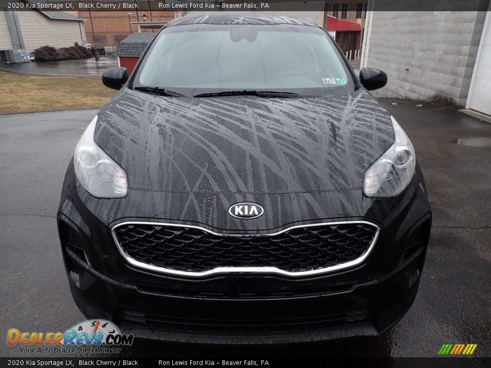 2020 Kia Sportage LX Black Cherry / Black Photo #8