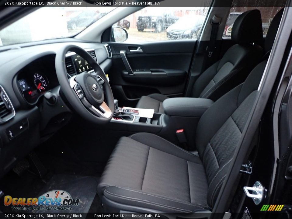 2020 Kia Sportage LX Black Cherry / Black Photo #13