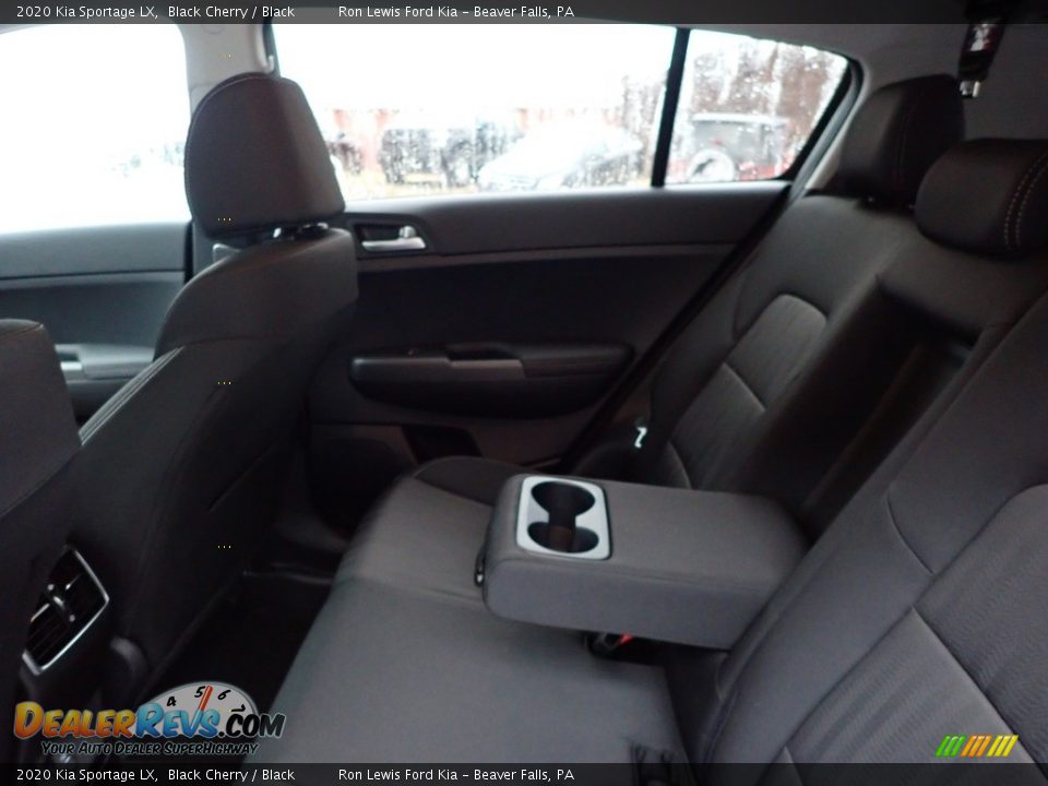 2020 Kia Sportage LX Black Cherry / Black Photo #14
