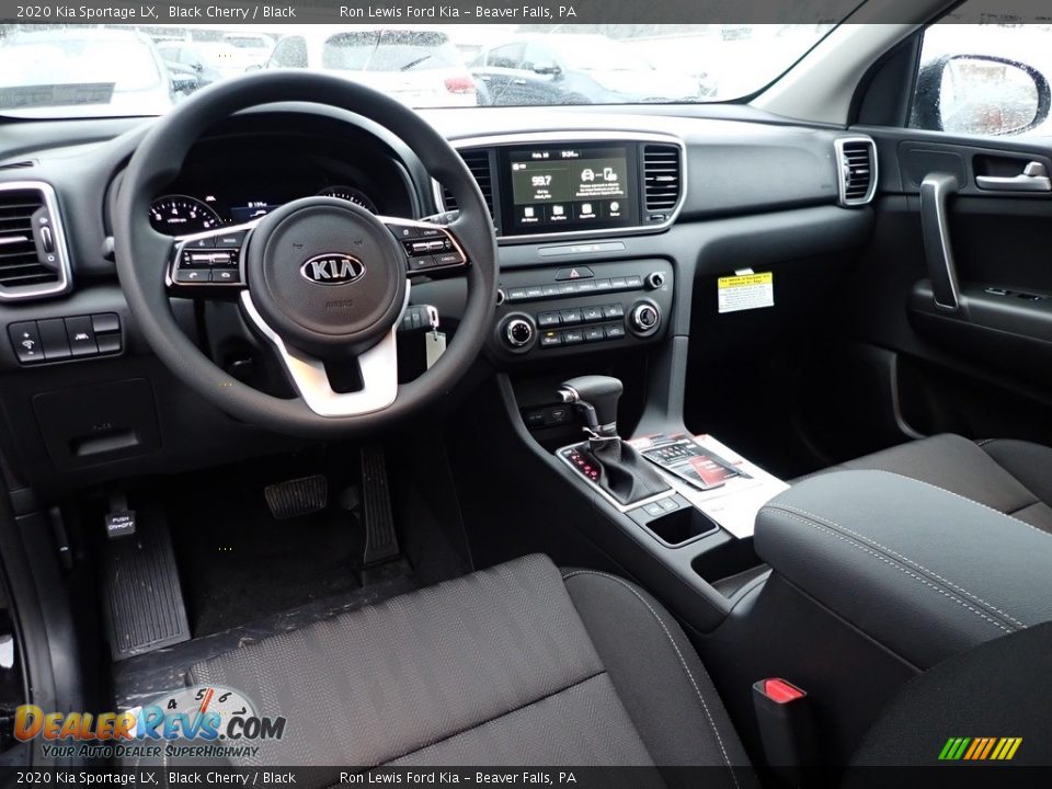 2020 Kia Sportage LX Black Cherry / Black Photo #15