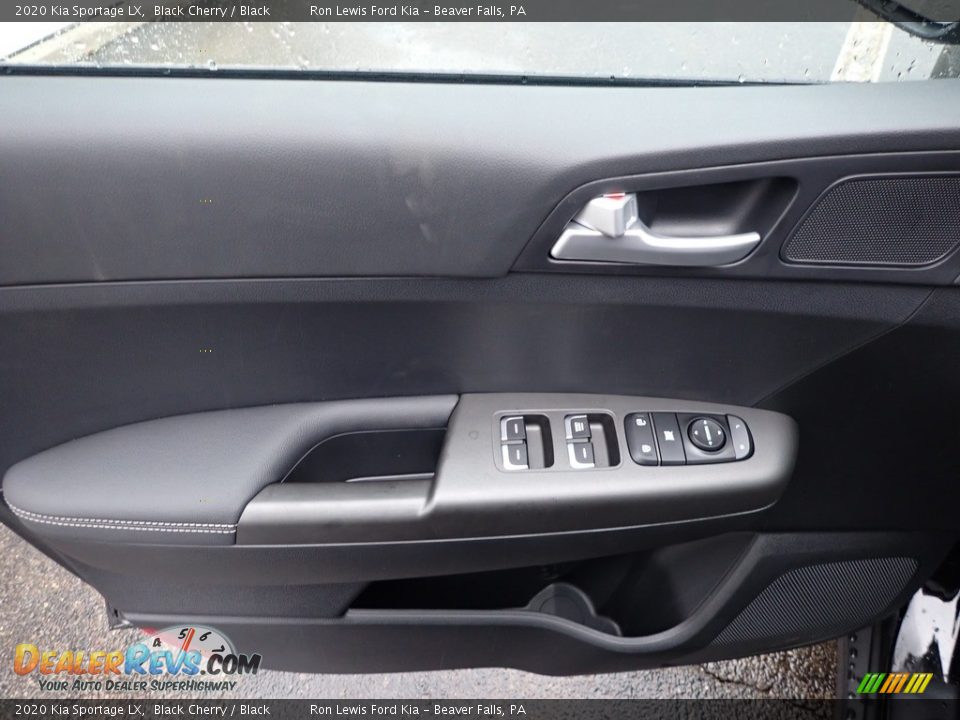 2020 Kia Sportage LX Black Cherry / Black Photo #16