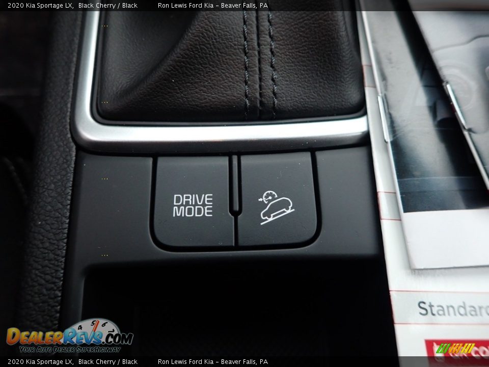2020 Kia Sportage LX Black Cherry / Black Photo #18