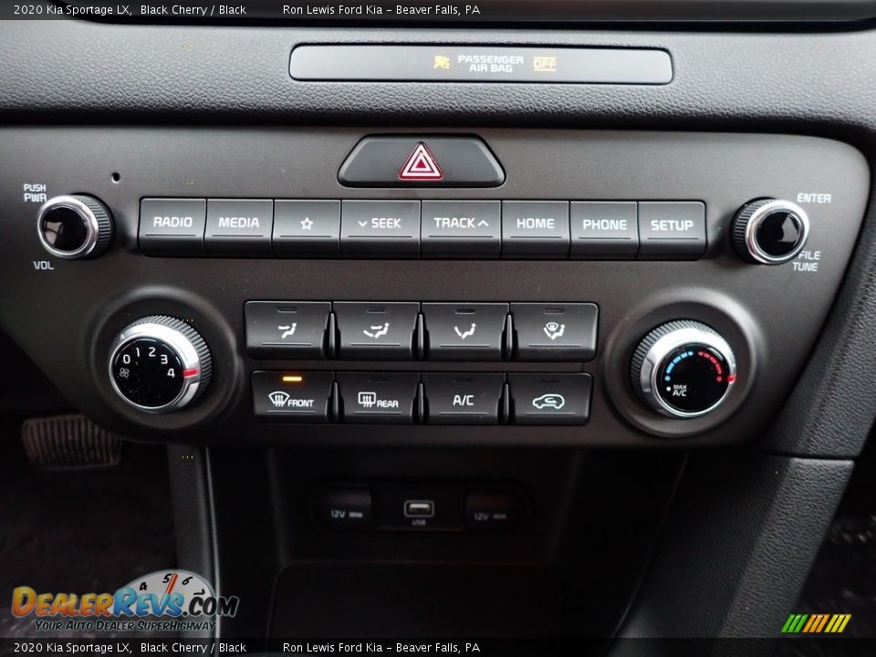 2020 Kia Sportage LX Black Cherry / Black Photo #19